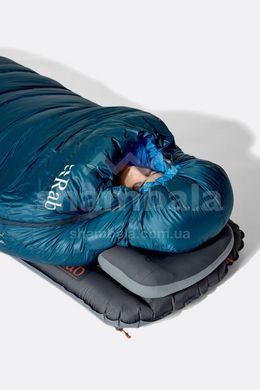 Спальний мішок Rab Ascent Wmns Regular, -12C/10F, Left Zip, Dark Bluebird/Bluebird (RB QSN-04-DBD-REG-LZ)
