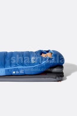 Спальний мішок Rab Ascent Wmns Regular, -12C/10F, Left Zip, Dark Bluebird/Bluebird (RB QSN-04-DBD-REG-LZ)
