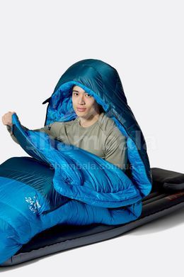Спальний мішок Rab Ascent Wmns Regular, -12C/10F, Left Zip, Dark Bluebird/Bluebird (RB QSN-04-DBD-REG-LZ)