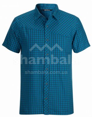 Сорочка чоловіча Black Diamond M SS Spotter Shirt, Sapphire/Azurite Gingham, L (BD MXZ6.912-L)