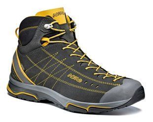 Напівчеревики чоловічі Asolo Nucleon Mid GV Graphite / Yellow, р. 42 (ASL A40028.A147-8)