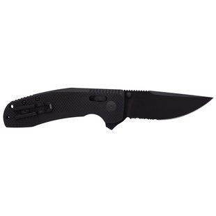 Розкладний ніж SOG TAC XR, Black/Partially Serrated (SOG 12-38-03-41)