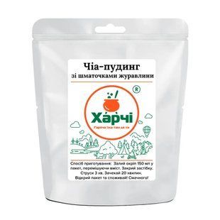 Чиа-пудинг с кусочками клюквы Харчі (4820445722215)