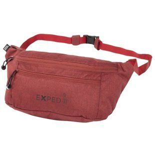Поясная сумка Exped TRAVEL BELT POUCH Burgundy Melange (7640277840607)