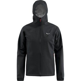 Мембранная мужская куртка для трекинга Salewa Puez Aqua 4 2.5L PTX Jacket M, Black Out, 50/L (SLW 013.012.0012)
