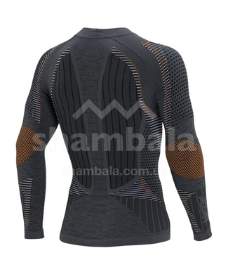Термофутболка з довгим рукавом чоловіча Accapi Ergoracing 2025, Anthracite/Orange, M/L (ACC AА971.6630-ML)