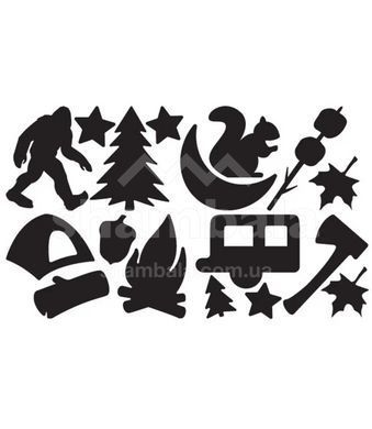 Ремонтный набор Gear Aid Tanacious Tape Tattoos, Camper (MCN GA 91121,010)