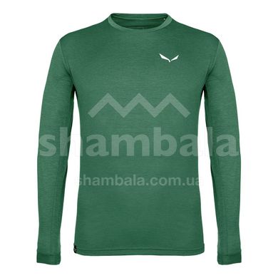 Чоловіча футболка Salewa Puez Melange M L/S Tee, Green, L (SLW 27453.5086-L)