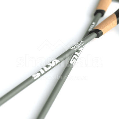 Палки для скандинавськой ходьбы Silva Walking Poles Aluminum Cork, 104-140 см, Grey (SLV 38123)