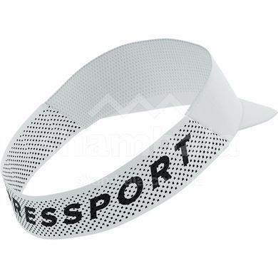 Кепка-козырек Compressport Pro Racing Visor, White, One Size (7630279405447)