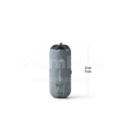 Килимок надувний Sea to Summit Ether Light XR Insulated ASC Mat, Dark Gray, Large, 198х64х10см (STS ASL051152-061704)