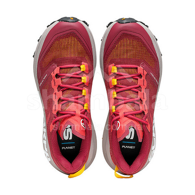 Кроссовки женские Scarpa Spin Planet WMN, Deep Red/Saffron, 36.5 (8057963413523)