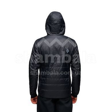 Трекінгова куртка чоловіча Black Diamond M Solution 1.0 Hoody, Black, L (BD 7460330002LRG1)