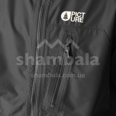 Мембранна чоловіча куртка для трекінгу Picture Organic Abstral 2.5L, Black, L (3663270756199)