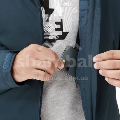 Мембранна чоловіча тепла куртка для трекінгу Millet FITZ ROY INSULATED JACKET M, Orion blue - р.M (3515729799755)