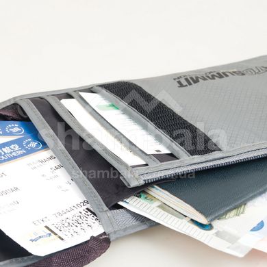 Гаманець натільний TL Ultra-Sil Neck Wallet RFID Grey, 21 х 14.5 х 1.3 см від Sea to Summit (STS ATLNWRFID)