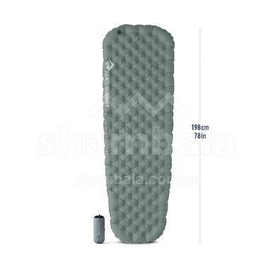 Килимок надувний Sea to Summit Ether Light XR Insulated ASC Mat, Dark Gray, Large, 198х64х10см (STS ASL051152-061704)