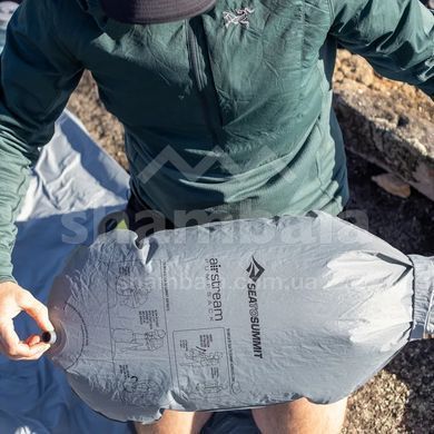 Килимок надувний Sea to Summit Ether Light XR Insulated ASC Mat, Dark Gray, Large, 198х64х10см (STS ASL051152-061704)