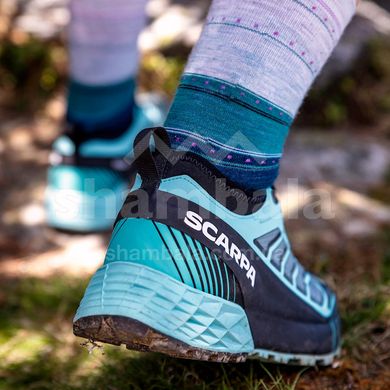 Кроссовки женские Scarpa Ribelle Run WMN, Aqua/Black, 37.5 (8057963140276)