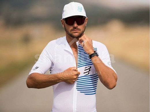 Футболка чоловіча Compressport Tri Postural SS Top M, White, S (AM00124B 001 00S)