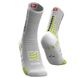 Носки Compressport Pro Racing Socks V3.0 Bike 2021, White/Lime, T2 (PRSV3-B 006 0T2)