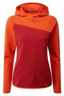 Кофта женская Rab Circuit Hoody Wmns, CRIMSON, 12 (821468918924)