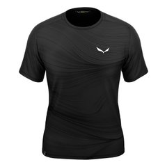 Мужская футболка Salewa Seceda Dry M T-Shirt, Black, L (SLW 28069.0910-L)