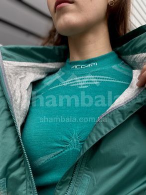 Жіноча термофутболка з довгим рукавом Accapi Ergowool, Sky Blue/White, M/L (ACC WА711.4901-ML)