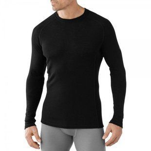 Термофутболка чоловіча Smartwool NTS Light 200 Crew Black, р.M (SW 16115.001-M)