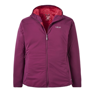 Куртка женская утепленная Rab Xenair Alpine Light Jacket Wmns, Mulberry, 8 (RB QIP-18-MUL-08)
