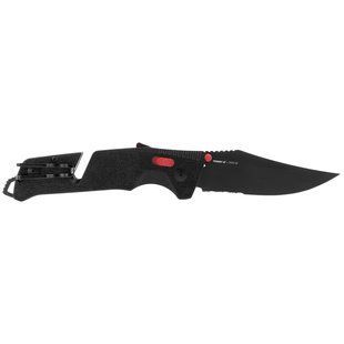 Розкладний ніж SOG Trident AT, Black/Red/Partially Serrated (SOG 11-12-02-41)