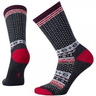 Шкарпетки жіночі Smartwool Cozy Cabin Crew Charcoal Heather, р. M (SW 10048.010-M)