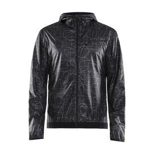 Чоловіча вітровка Craft Lumen Wind Jacket Man, Shapes Black, S (1907686)