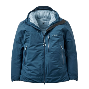 Жіноча тепла мембранна куртка Rab Xenon Shield Jacket Wmns, Tempest Blue, 10 (RB QIP-53-TMB-10)