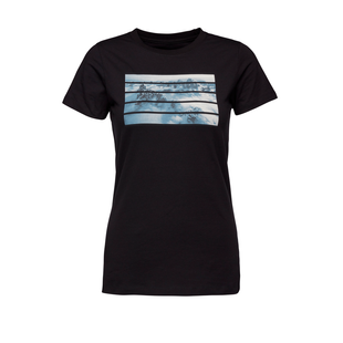 Футболка женская Black Diamond Aerial View Tee, Black, р.S (BD 7301510002SML1)