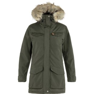 Міська жіноча тепла мембранна парка Fjallraven Nuuk Parka W, Deep Forest, S (7323450789695)