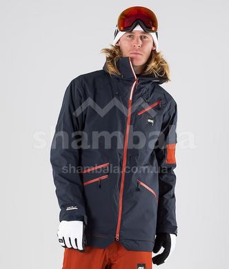 Горнолыжная мужская теплая мембранная куртка Picture Organic Zephir, S - Dark Blue (MVT263C-S) 2020