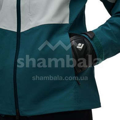 Гірськолижна жіноча мембранна куртка Black Diamond W Recon Stretch Shell, Agave/Deep Woods, L (BD 7450499700LRG1)