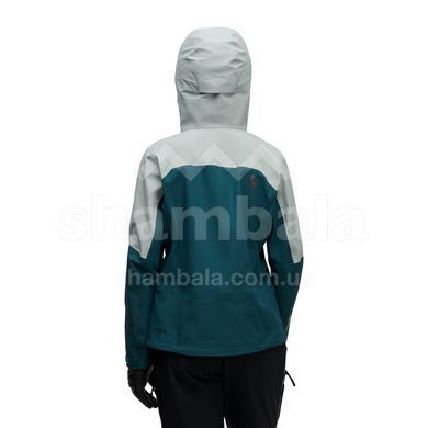 Гірськолижна жіноча мембранна куртка Black Diamond W Recon Stretch Shell, Agave/Deep Woods, L (BD 7450499700LRG1)