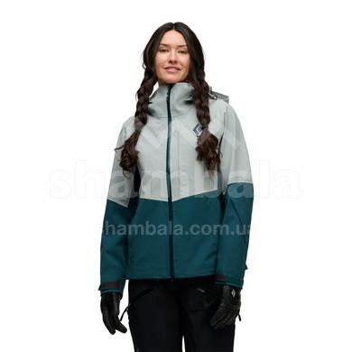 Гірськолижна жіноча мембранна куртка Black Diamond W Recon Stretch Shell, Agave/Deep Woods, L (BD 7450499700LRG1)