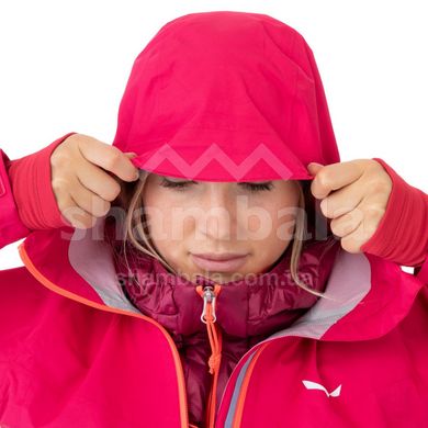 Мембранна жіноча куртка для трекінгу Salewa Puez 2 PTX, L - Pinkish (4053866030069)