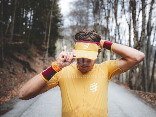 Кепка-козирок Compressport Visor Ultralight, Honey Gold/Zinfandel (CU00005B 705 0TU)