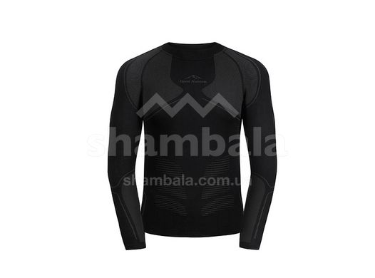 Термокофта мужская Fjord Nansen Are Long Shirt, Black/Graphite, S/M (fn_28657)