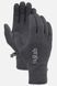 Рукавички Rab Geon Gloves, Black/Steel Marl, XS (RB QAJ-01-BL-XS)
