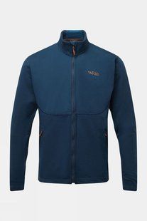 Мужская флисовая кофта Rab Geon Jacket, Deep Ink/Ink Marl, XL (RB QFE-95-DI-XL)