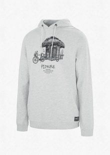 Чоловіча худі з кишенею кенгуру Picture Organic Winton, XL - Light grey melange (MSW259B-XL)