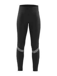 Тайтси жіночі Craft Lumen SubZero Wind Tights Woman, Black/Silver, XS (1907691)