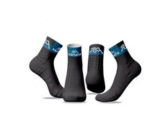Шкарпетки Compressport Pro Racing Socks V3.0 Run High KARPATIA, Smart Black, T2 (CMS RSHV3-9999-T2)