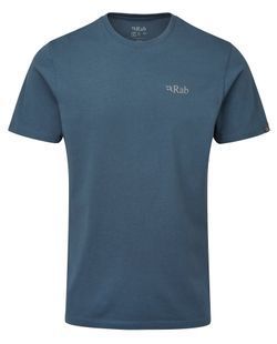 Футболка чоловіча Rab Stance Mountain Peak Tee, ORION BLUE, L (5059913051802)