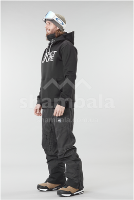 Чоловіча флісова худі з кишенею кенгуру Picture Organic Park Tech Hoody, р.M. - Black (SMT078A-M)